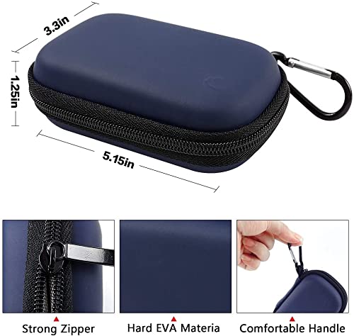 Portable SSD Case for SanDisk Extreme And Extreme PRO, Hard Shell Travel Storage  with SD Card Holder