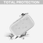 Portable SSD Case for SanDisk Extreme And Extreme PRO, Hard Shell Travel Storage  with SD Card Holder