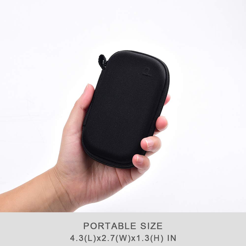 Portable SSD Case for SanDisk Extreme And Extreme PRO, Hard Shell Travel Storage  with SD Card Holder