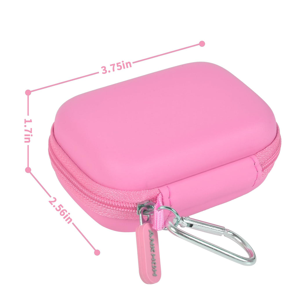 Hard Carrying Case for Crucial X10/X9 Pro Portable SSD–Shockproof External SSD Storage Bag with Mesh Pocket