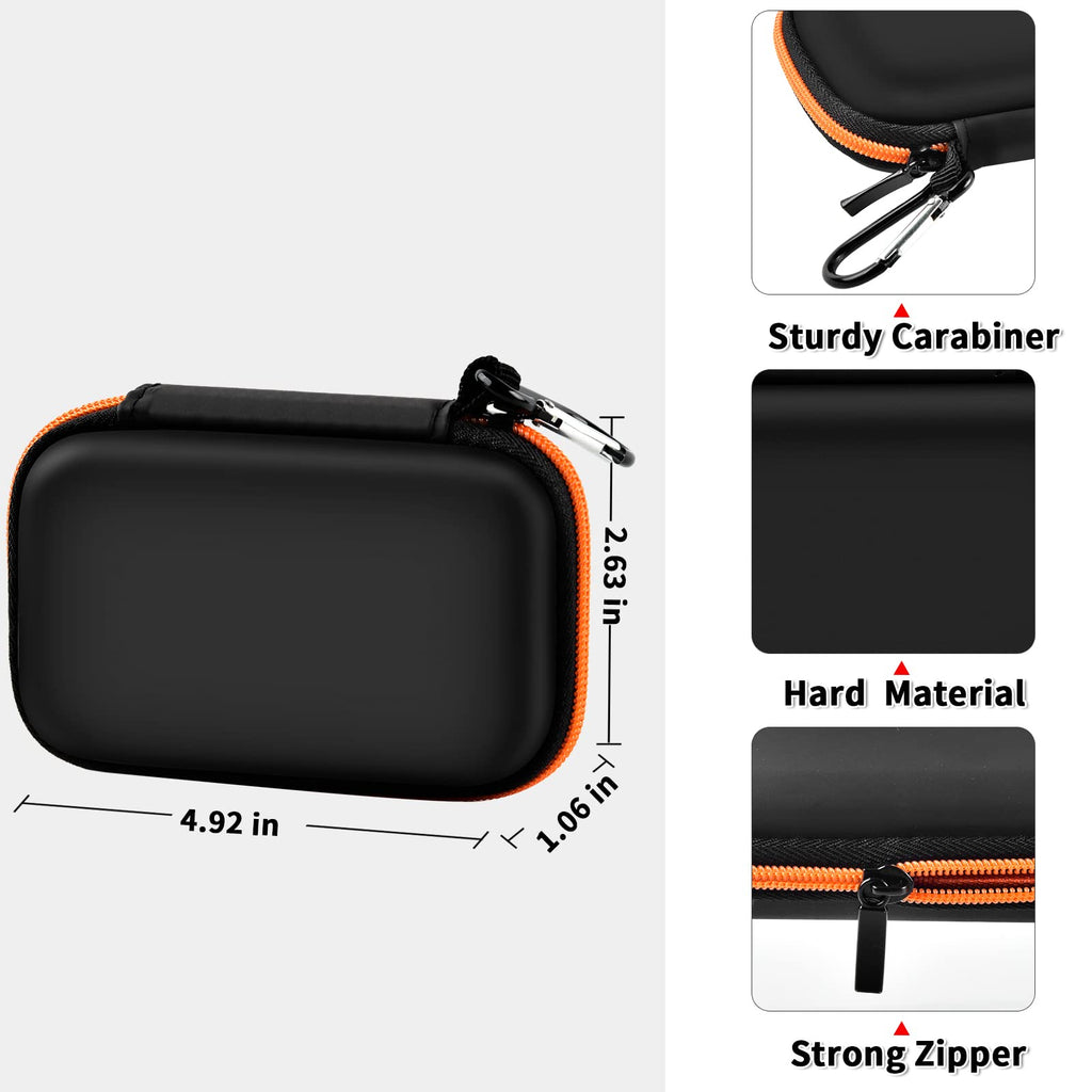 Portable SSD Case for SanDisk Extreme And Extreme PRO, Hard Shell Travel Storage  with SD Card Holder
