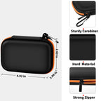 Portable SSD Case for SanDisk Extreme And Extreme PRO, Hard Shell Travel Storage  with SD Card Holder