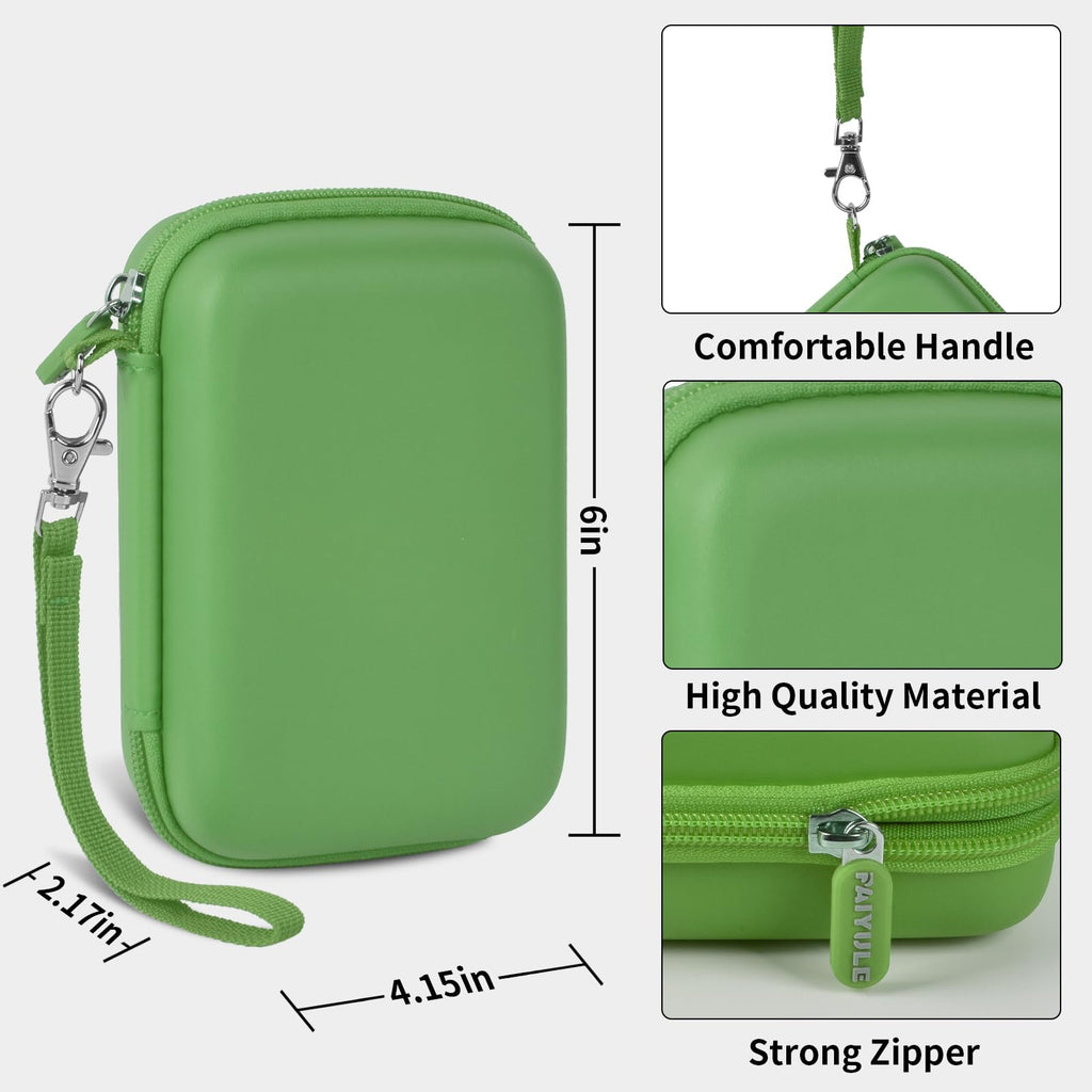 Retro Handheld Console Carrying Case for R36S / RG353V / RG353VS – Shockproof Travel Storage Bag