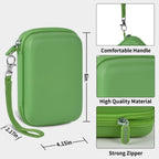 Retro Handheld Console Carrying Case for R36S / RG353V / RG353VS – Shockproof Travel Storage Bag