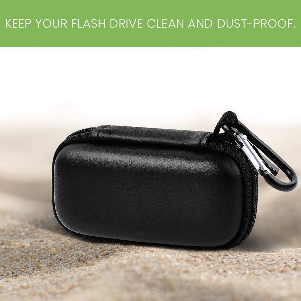 USB Flash Drive Case with SD Card Storage – Portable Hard Organizer for Travel and Easy Data Protection