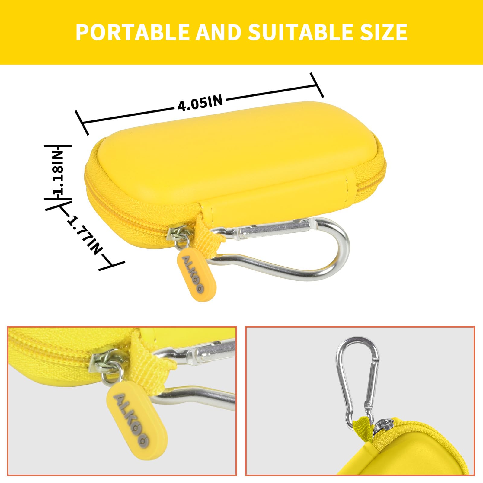 USB Flash Drive Case with SD Card Storage – Portable Hard Organizer for Travel and Easy Data Protection