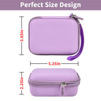 Portable Charger Case for Mini Power Bank, Hard Shell Travel Storage Bag with Cable Pocket