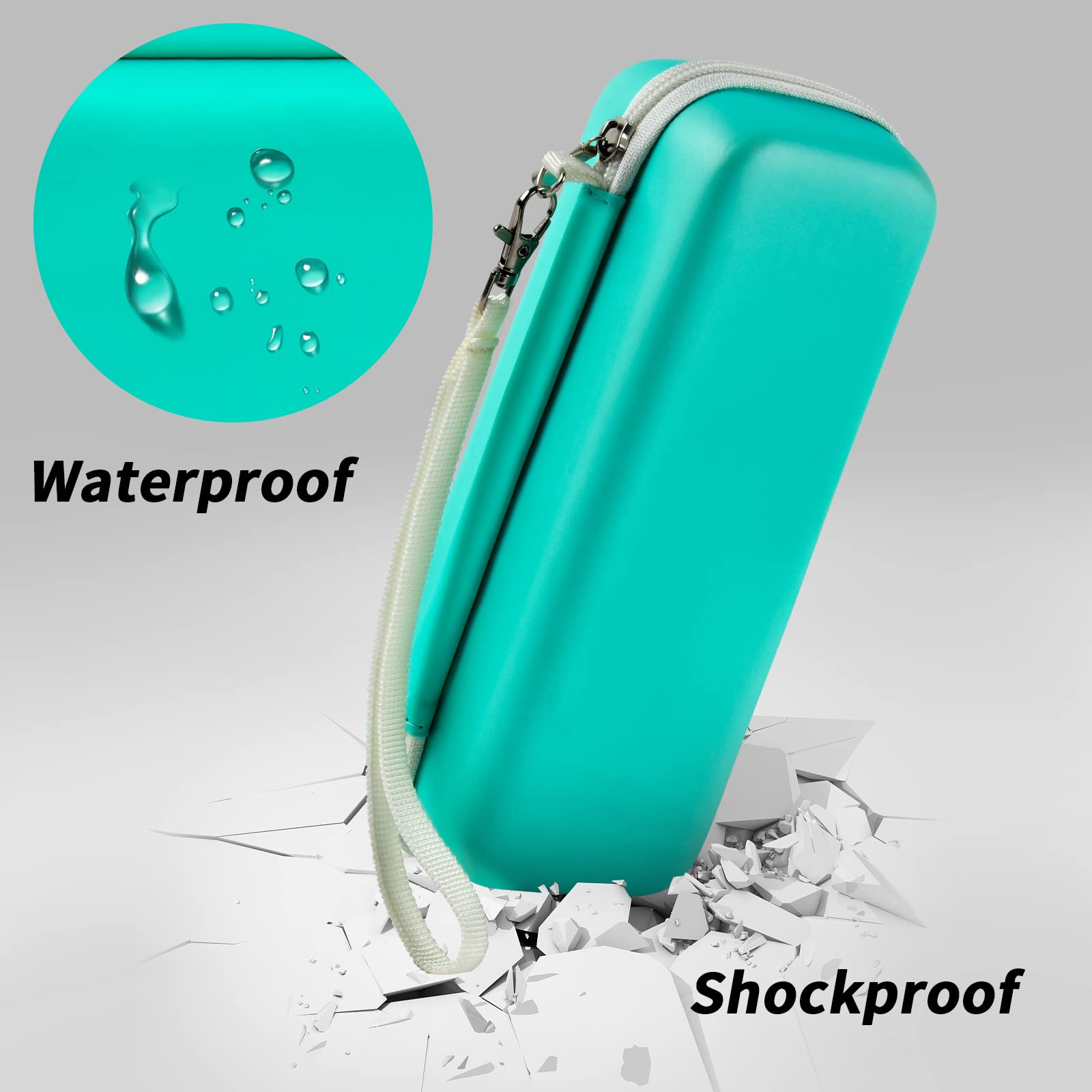 Electric Toothbrush Travel Case for Oral-B and Philips Sonicare - Waterproof Holder Bag