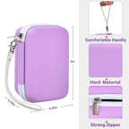 Label Maker Carrying Case Fits Phomemo, NIIMBOT and More– Protective EVA Bag with Mesh Pocket