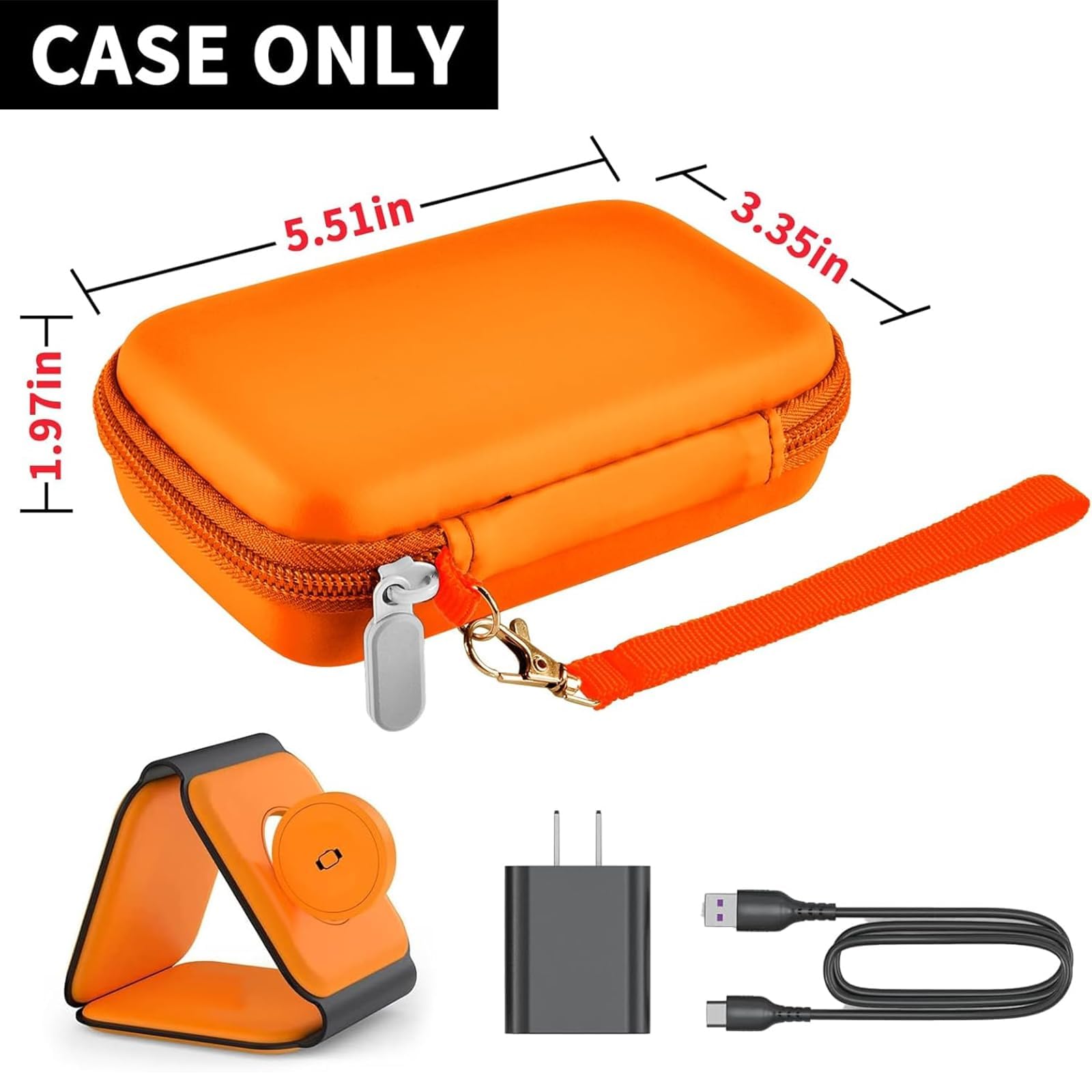 Premium Travel Organizer for Foldable 3-in-1 Magnetic Wireless Charging Station