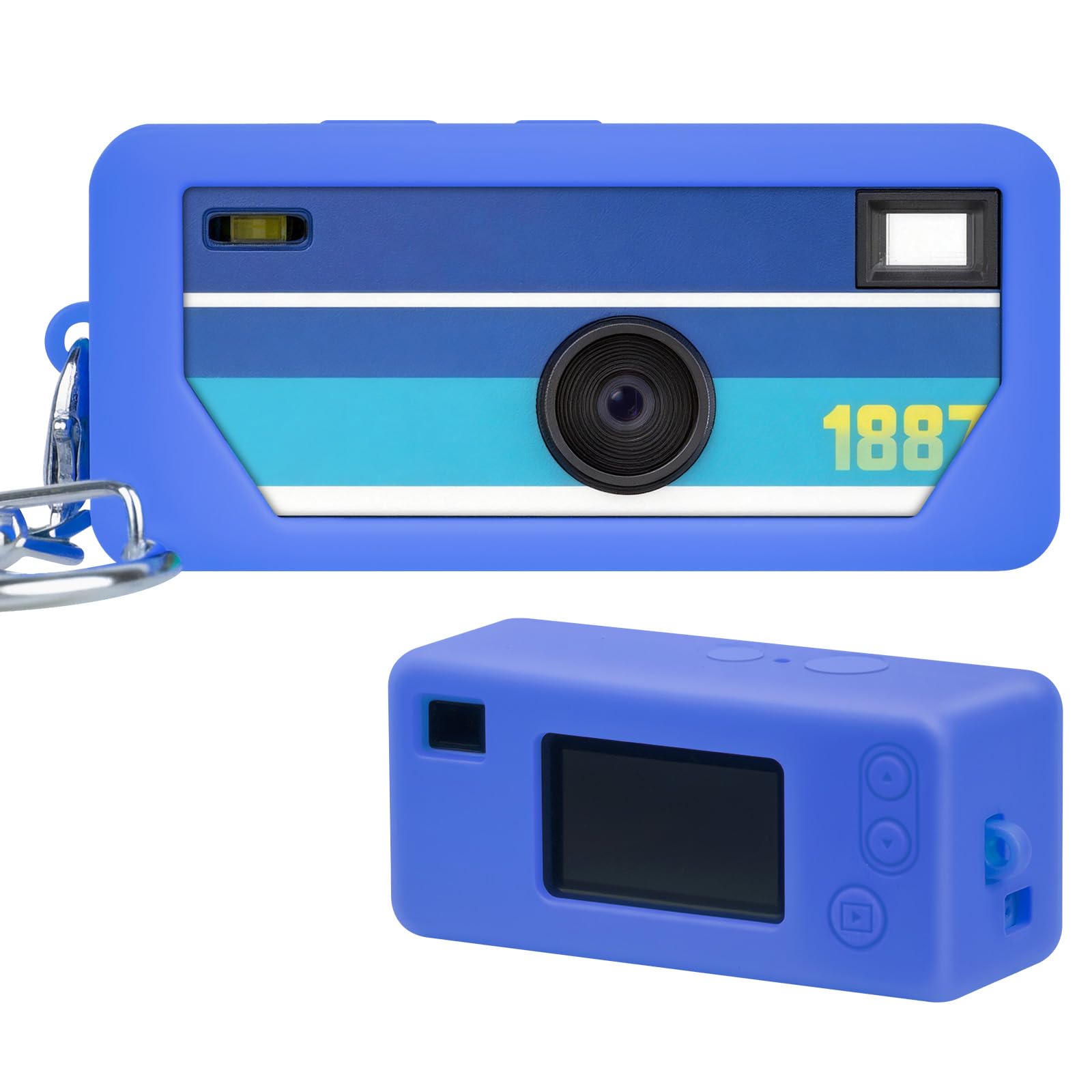Silicone Case for Kodak Charmera Keychain Camera – Cute Protective Cover for Mini Digital Camera