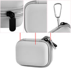 Portable Charger Case for Mini Power Bank, Hard Shell Travel Storage Bag with Cable Pocket