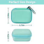 Portable Charger Case for Mini Power Bank, Hard Shell Travel Storage Bag with Cable Pocket