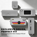 Silicone Case for Kodak Charmera Keychain Camera – Cute Protective Cover for Mini Digital Camera
