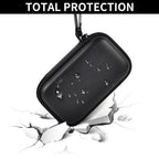 Portable SSD Case for SanDisk Extreme And Extreme PRO, Hard Shell Travel Storage  with SD Card Holder