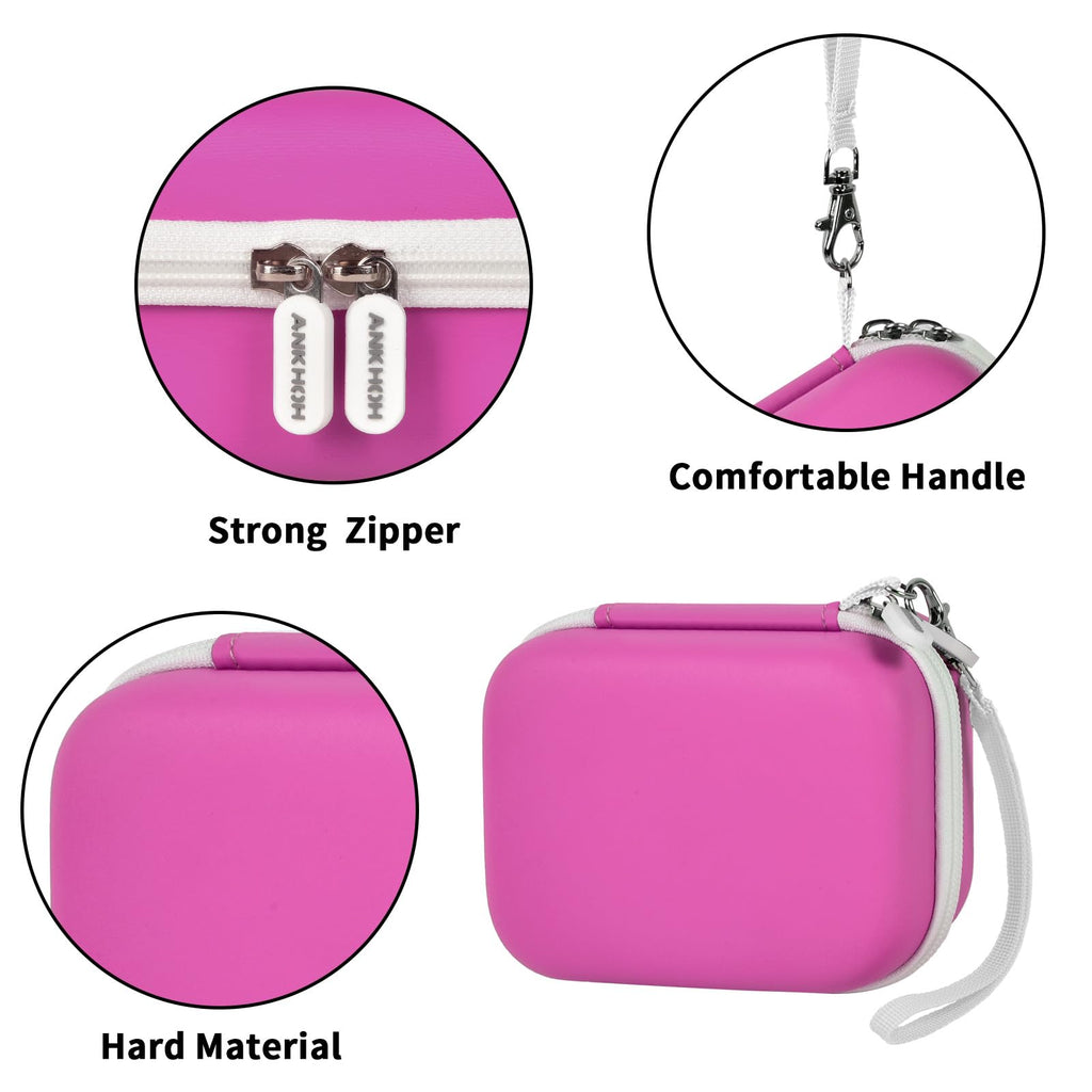 Label Maker Case for Memoking T02 and Phomemo M02 Mini Printer Storage