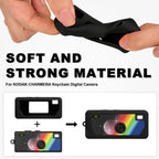 Silicone Case for Kodak Charmera Keychain Camera – Cute Protective Cover for Mini Digital Camera