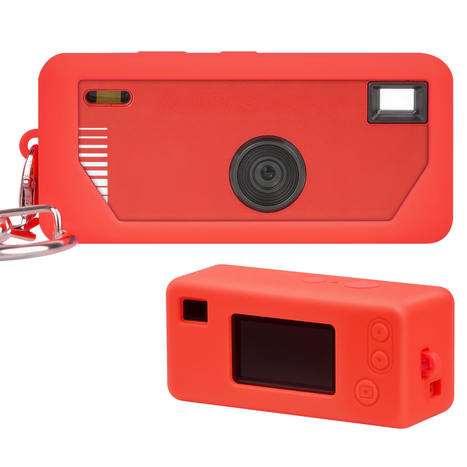Silicone Case for Kodak Charmera Keychain Camera – Cute Protective Cover for Mini Digital Camera