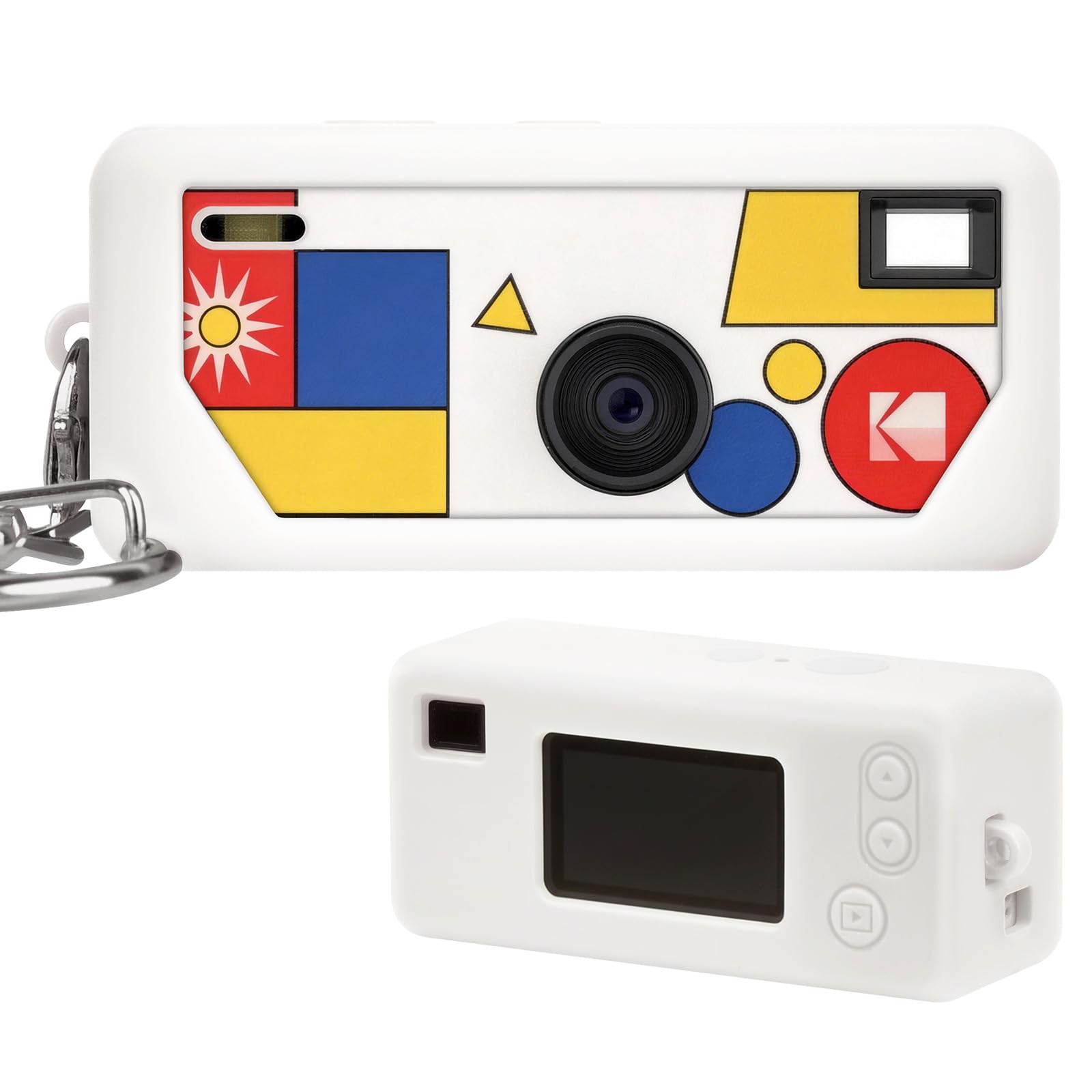 Silicone Case for Kodak Charmera Keychain Camera – Cute Protective Cover for Mini Digital Camera