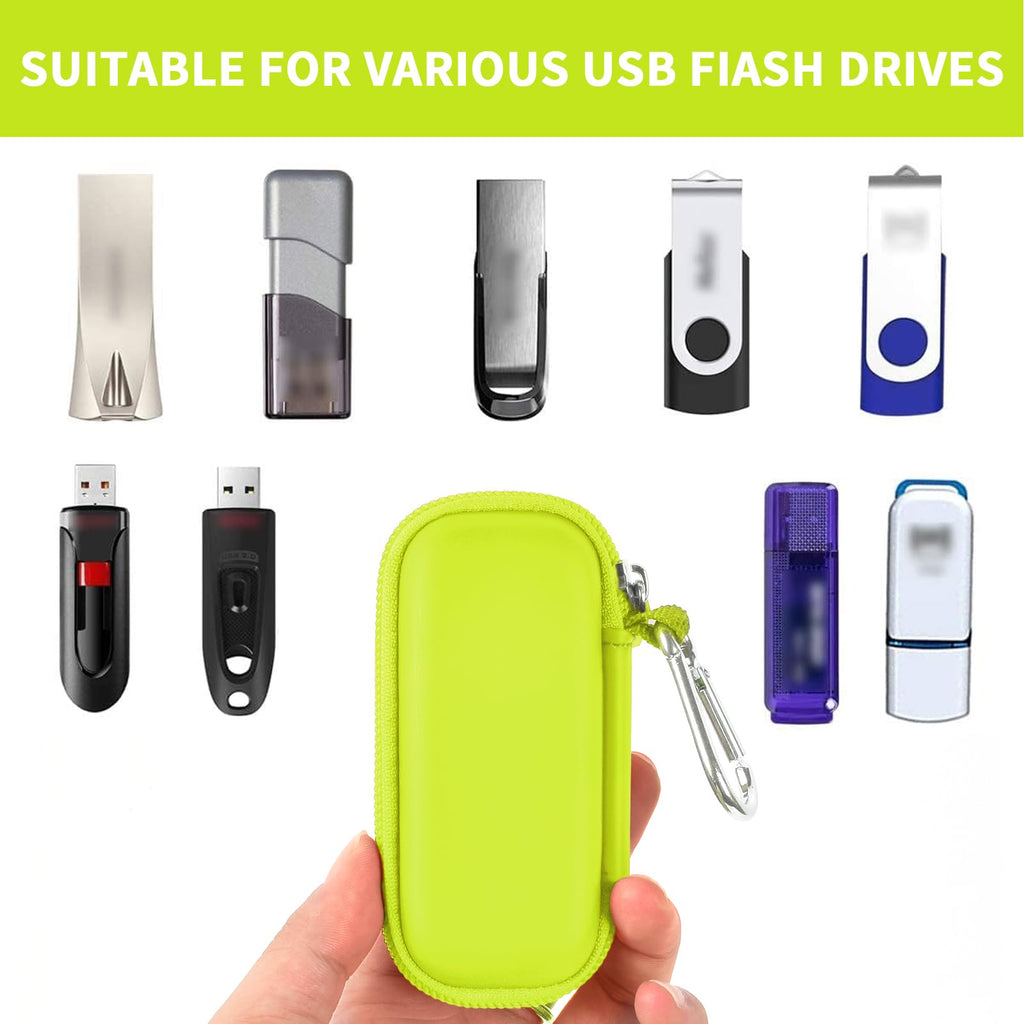USB Flash Drive Case with SD Card Storage – Portable Hard Organizer for Travel and Easy Data Protection