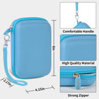 Retro Handheld Console Carrying Case for R36S / RG353V / RG353VS – Shockproof Travel Storage Bag