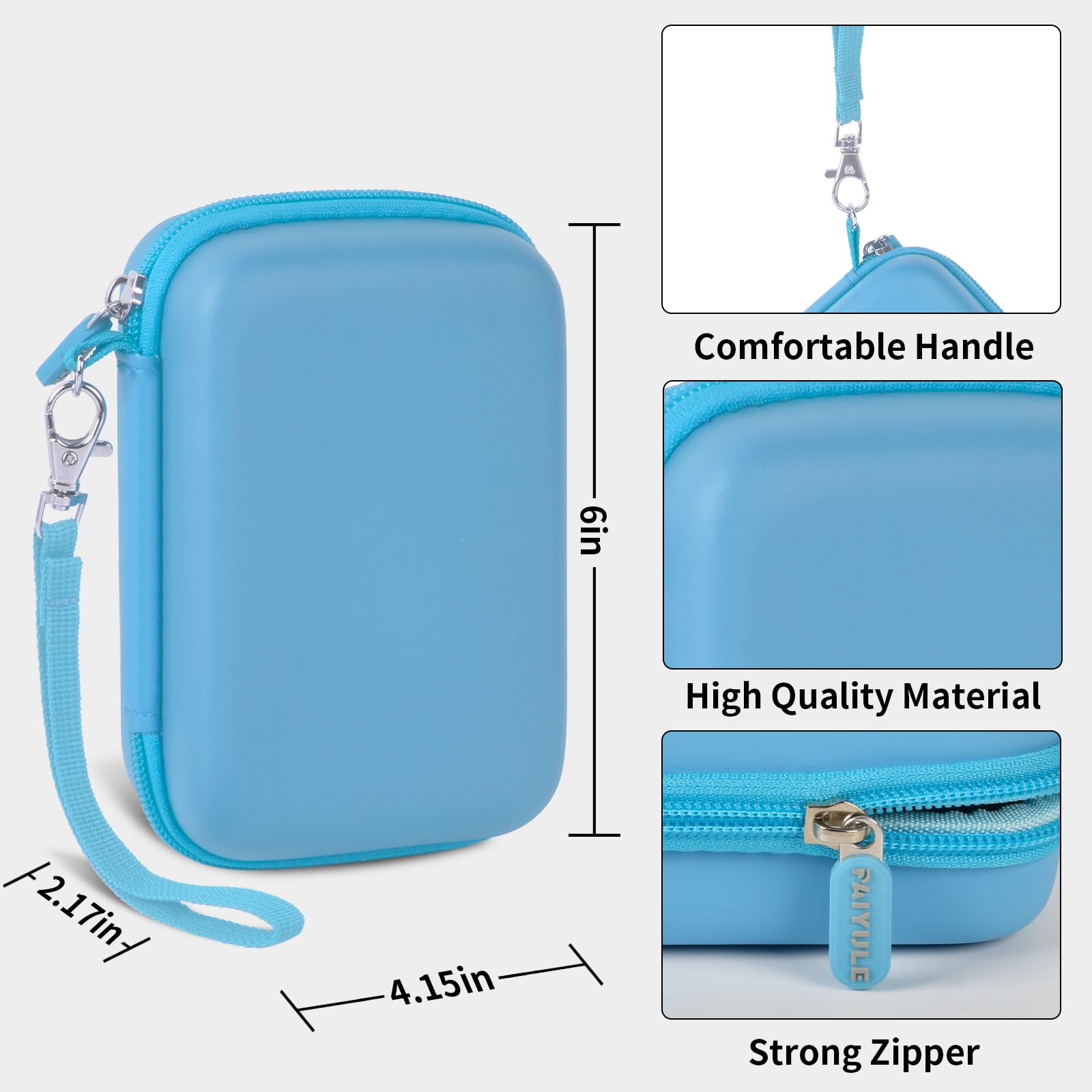 Retro Handheld Console Carrying Case for R36S / RG353V / RG353VS – Shockproof Travel Storage Bag