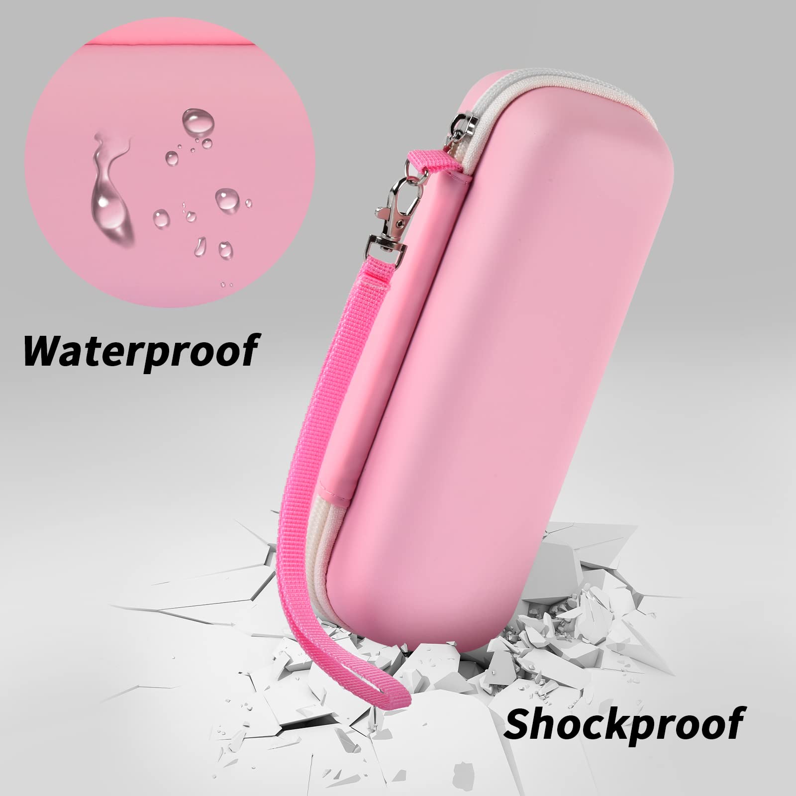 Electric Toothbrush Travel Case for Oral-B and Philips Sonicare - Waterproof Holder Bag