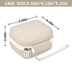 Label Maker Case for Memoking T02 and Phomemo M02 Mini Printer Storage