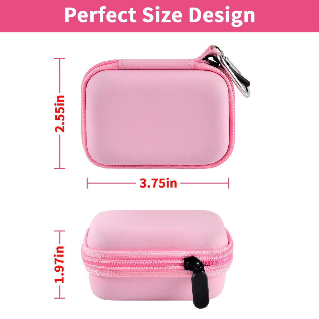 Portable Charger Case for Mini Power Bank, Hard Shell Travel Storage Bag with Cable Pocket