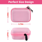 Portable Charger Case for Mini Power Bank, Hard Shell Travel Storage Bag with Cable Pocket