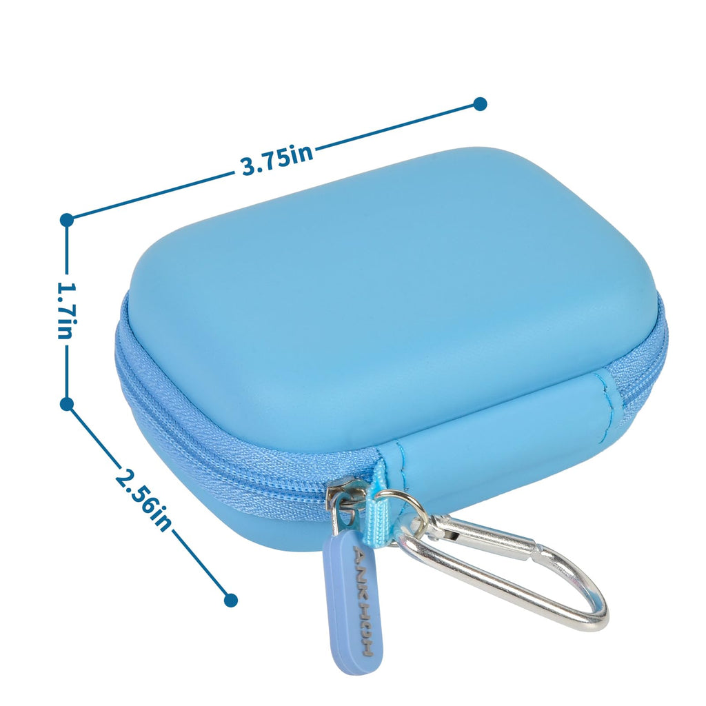 Hard Carrying Case for Crucial X10/X9 Pro Portable SSD–Shockproof External SSD Storage Bag with Mesh Pocket