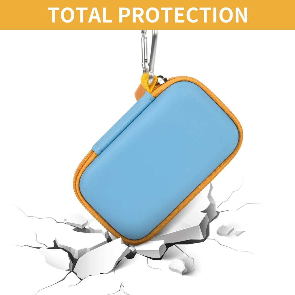 Portable SSD Case for SanDisk Extreme And Extreme PRO, Hard Shell Travel Storage  with SD Card Holder