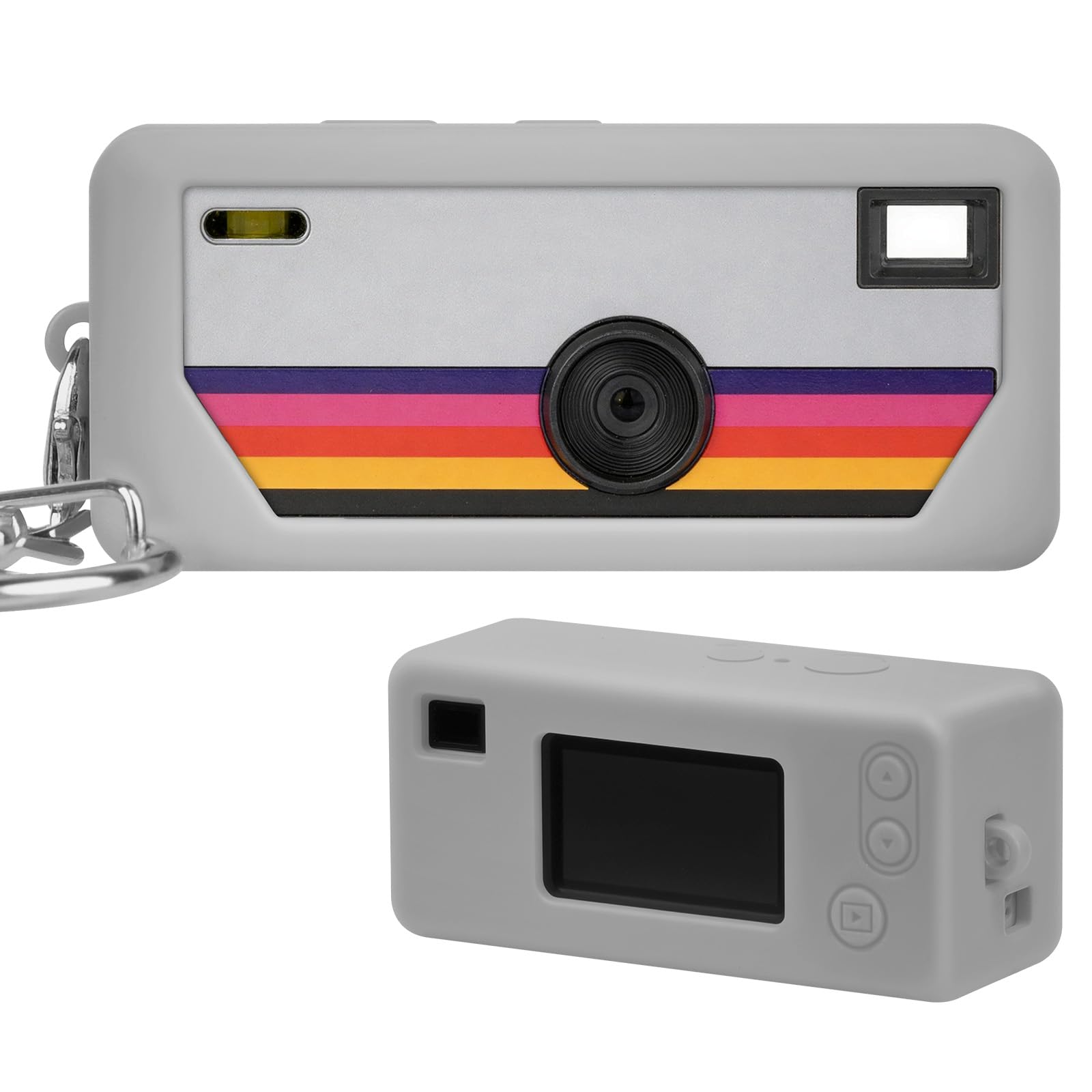 Silicone Case for Kodak Charmera Keychain Camera – Cute Protective Cover for Mini Digital Camera
