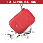 Retro Handheld Console Carrying Case for R36S / RG353V / RG353VS – Shockproof Travel Storage Bag