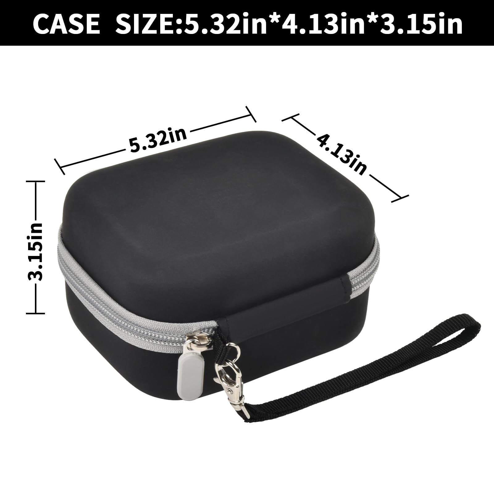 Label Maker Case for Memoking T02 and Phomemo M02 Mini Printer Storage