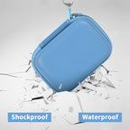 Hard Carrying Case for Crucial X10/X9 Pro Portable SSD–Shockproof External SSD Storage Bag with Mesh Pocket