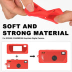 Silicone Case for Kodak Charmera Keychain Camera – Cute Protective Cover for Mini Digital Camera