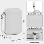 Retro Handheld Console Carrying Case for R36S / RG353V / RG353VS – Shockproof Travel Storage Bag