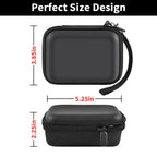 Portable Charger Case for Mini Power Bank, Hard Shell Travel Storage Bag with Cable Pocket