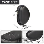Shockproof Foldable Headphone Travel Case with Mesh Pocket – Compatible with Solo and Studio