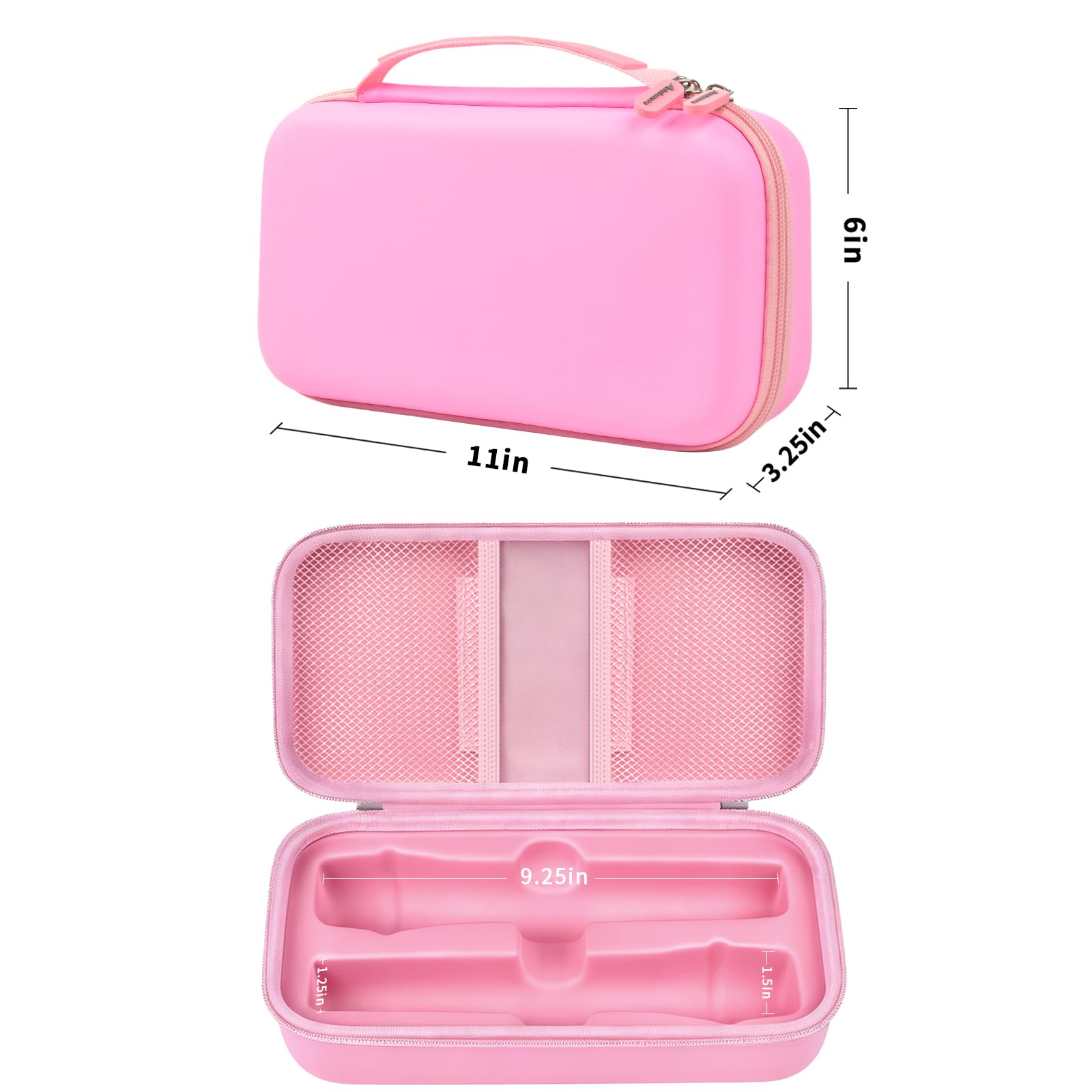 JBL Wireless Microphone Case – Shockproof Hard Shell Travel Bag For Dual Mics and Accessories