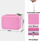 Label Maker Carrying Case Fits Phomemo, NIIMBOT and More– Protective EVA Bag with Mesh Pocket