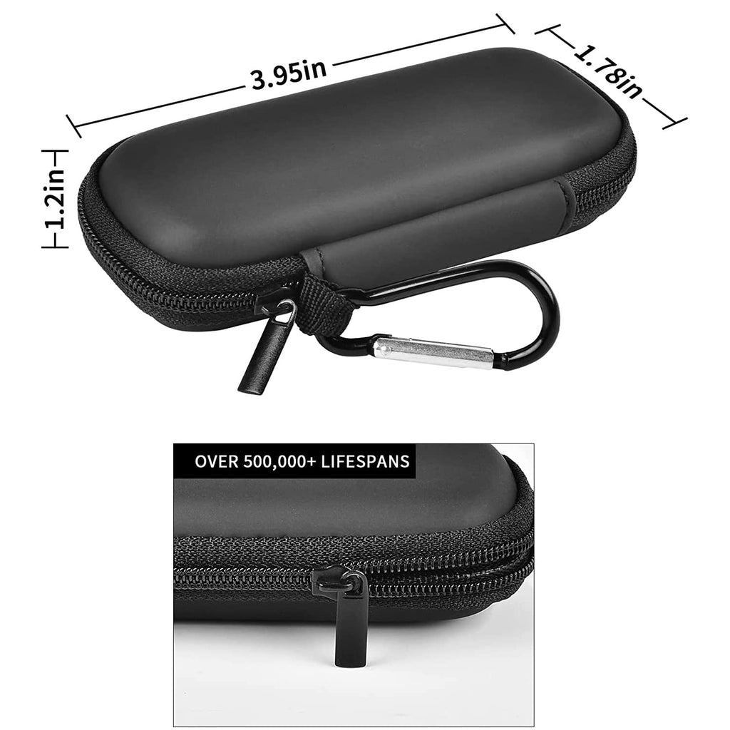 Shockproof Travel Case for KardiaMobile 6L Max – Dual EVA Protection, Use Without Removing