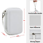 Label Maker Carrying Case Fits Phomemo, NIIMBOT and More– Protective EVA Bag with Mesh Pocket