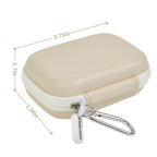 Hard Carrying Case for Crucial X10/X9 Pro Portable SSD–Shockproof External SSD Storage Bag with Mesh Pocket
