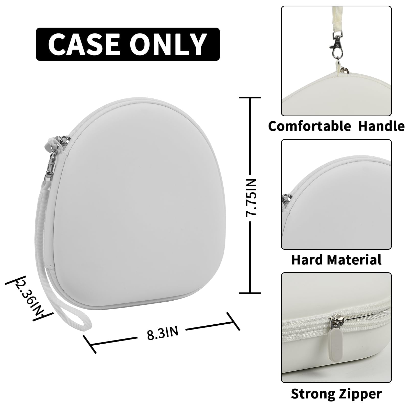 Headphone Carrying Case for Sony WH-CH720N and JBL Tune 720BT Wireless Headphones