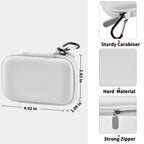 Portable SSD Case for SanDisk Extreme And Extreme PRO, Hard Shell Travel Storage  with SD Card Holder