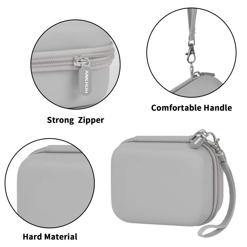 Label Maker Case for Memoking T02 and Phomemo M02 Mini Printer Storage