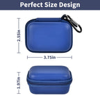 Portable Charger Case for Mini Power Bank, Hard Shell Travel Storage Bag with Cable Pocket