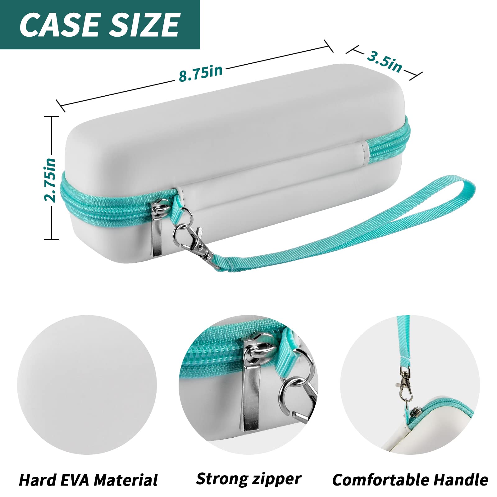 Electric Toothbrush Travel Case for Oral-B and Philips Sonicare - Waterproof Holder Bag